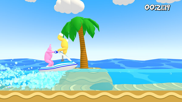 Игра Super Bunny Man, скриншот