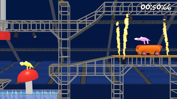 Игра Super Bunny Man, скриншот