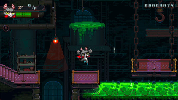 Игра Super Catboy, скриншот