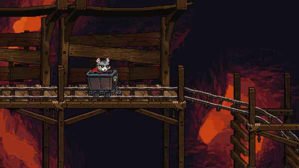 Игра Super Catboy, скриншот