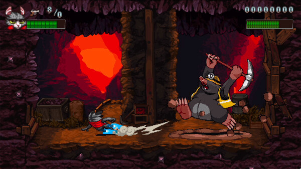 Игра Super Catboy, скриншот