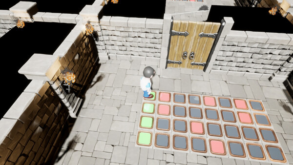Игра Super Clown Puzzles, скриншот