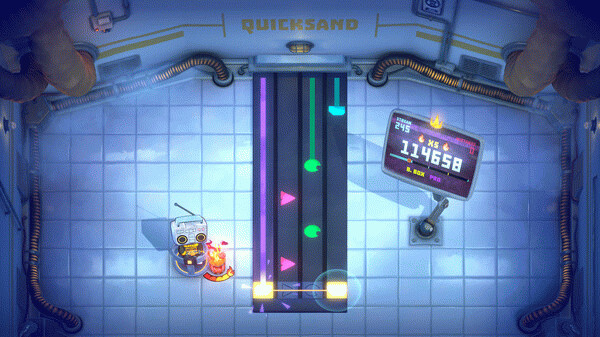 Игра SUPER CRAZY RHYTHM CASTLE, скриншот