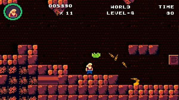 Игра Super Drunken Guy, скриншот