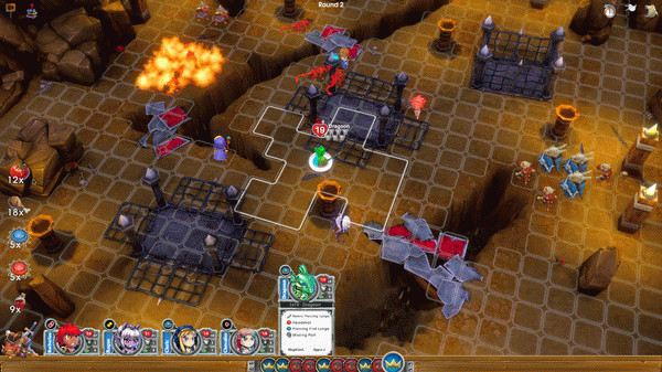 Игра Super Dungeon Tactics, скриншот