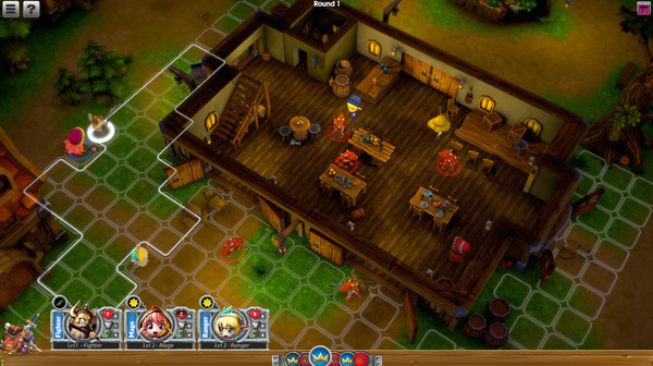 Игра Super Dungeon Tactics, скриншот
