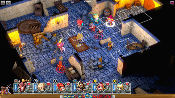 Игра Super Dungeon Tactics, скриншот