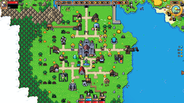Игра Super Fantasy Kingdom, скриншот
