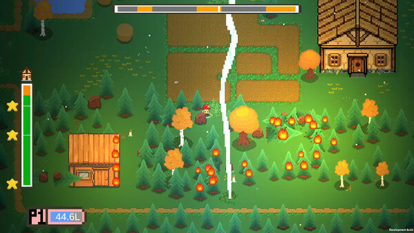 Игра Super Firefighter, скриншот
