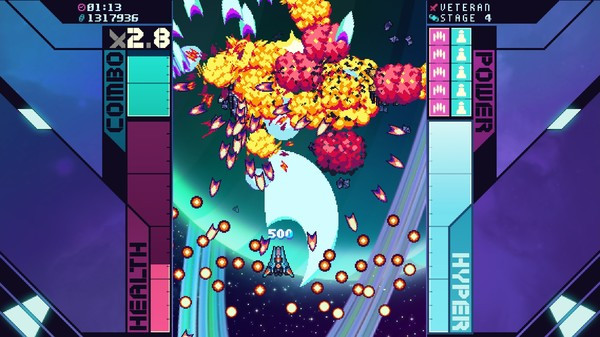 Игра Super Galaxy Squadron EX Turbo, скриншот