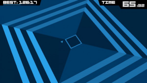 Игра Super Hexagon, скриншот