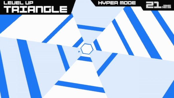 Игра Super Hexagon, скриншот