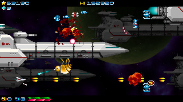 Игра Super Hydorah, скриншот