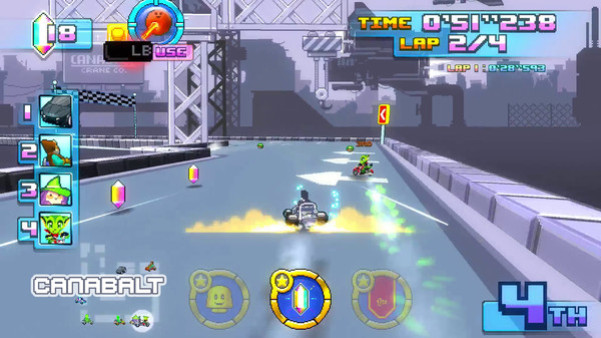 Игра Super Indie Karts, скриншот