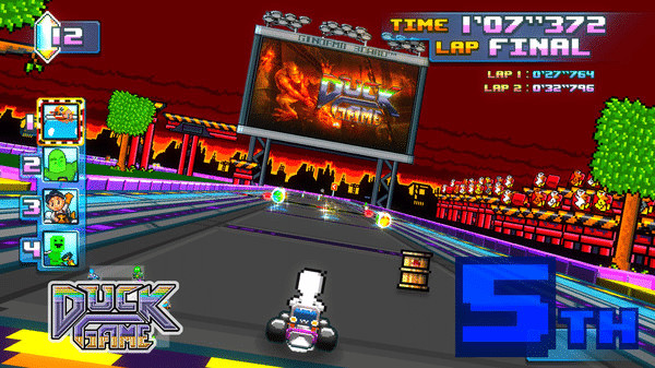 Игра Super Indie Karts, скриншот