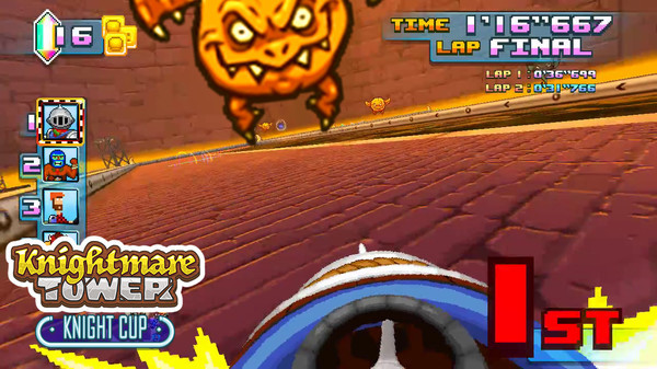 Игра Super Indie Karts, скриншот