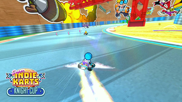 Игра Super Indie Karts, скриншот