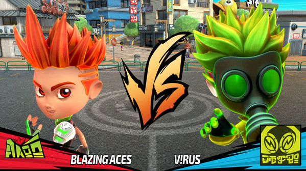 Игра Super Kickers League, скриншот