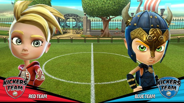 Игра Super Kickers League: Vikings and Valkyries!, скриншот
