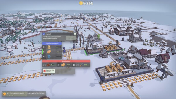 Игра Super Loco World - Cozy Train Automation, скриншот