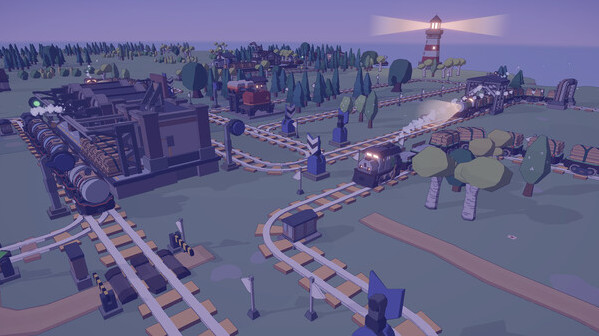 Игра Super Loco World - Cozy Train Automation, скриншот