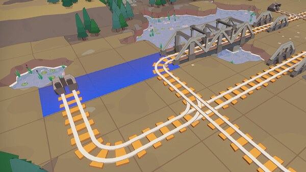 Игра Super Loco World - Cozy Train Automation, скриншот