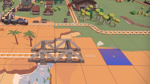Игра Super Loco World - Cozy Train Automation, скриншот