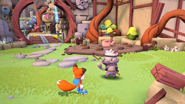 Игра Super Lucky's Tale, скриншот