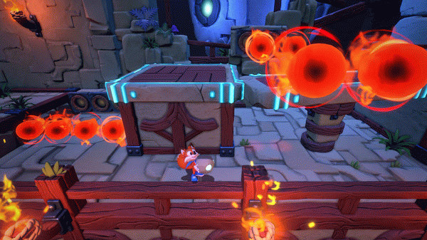 Игра Super Lucky's Tale, скриншот