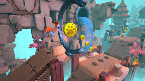 Игра Super Lucky's Tale, скриншот