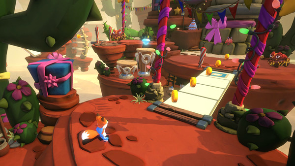 Игра Super Lucky's Tale, скриншот