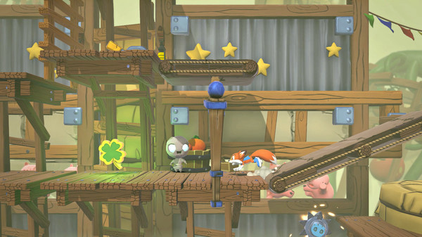 Игра Super Lucky's Tale, скриншот