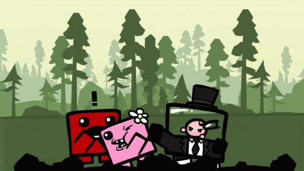 Игра Super Meat Boy, скриншот