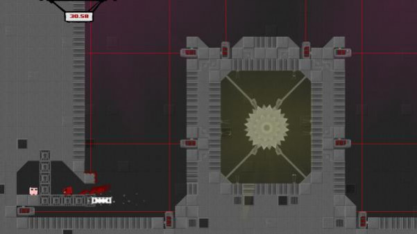 Игра Super Meat Boy, скриншот