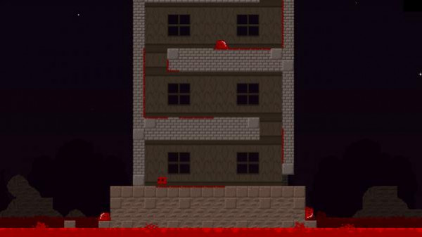 Игра Super Meat Boy, скриншот