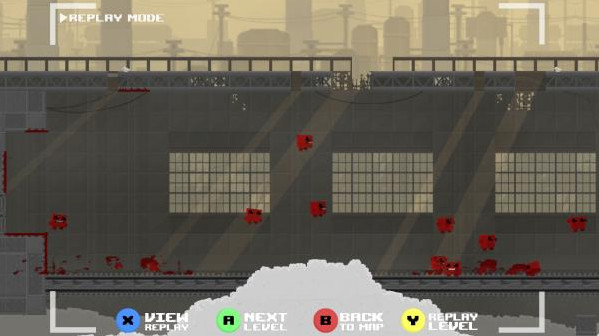Игра Super Meat Boy, скриншот