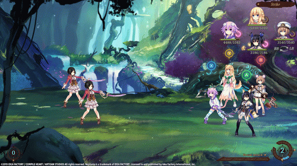 Игра Super Neptunia RPG Animal Ears and Tails Set, скриншот