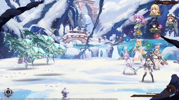 Игра Super Neptunia RPG Animal Ears and Tails Set, скриншот
