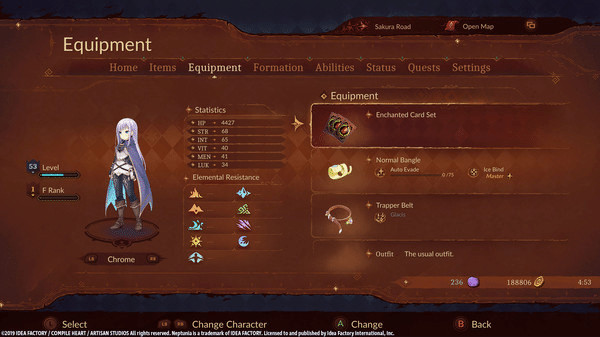 Игра Super Neptunia RPG Enchanted Weapon Set, скриншот