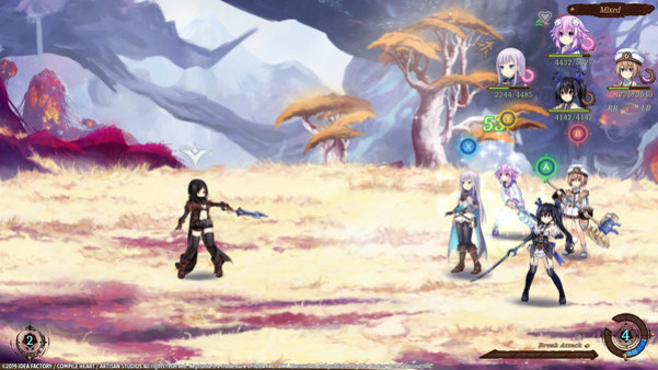 Игра Super Neptunia RPG, скриншот