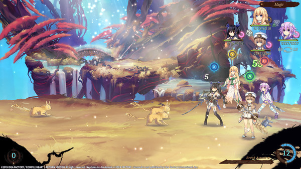 Игра Super Neptunia RPG, скриншот