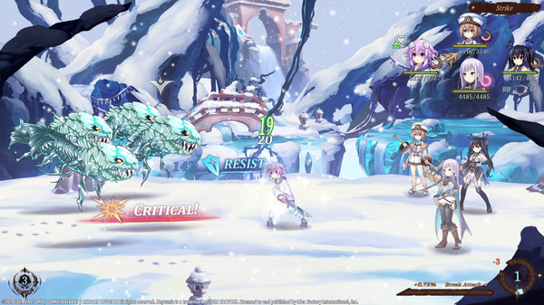 Игра Super Neptunia RPG, скриншот