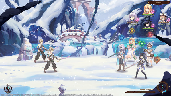 Игра Super Neptunia RPG [Traditional Series] Equipment Set, скриншот
