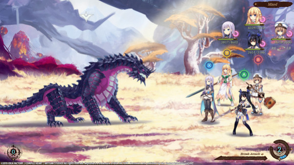 Игра Super Neptunia RPG [Traditional Series] Equipment Set, скриншот