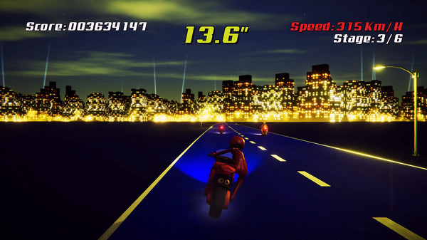Игра Super Night Riders, скриншот