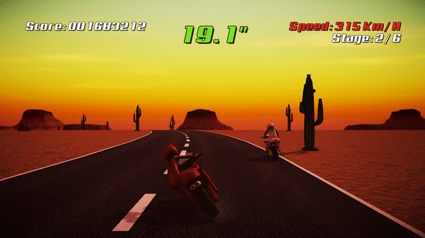 Игра Super Night Riders, скриншот