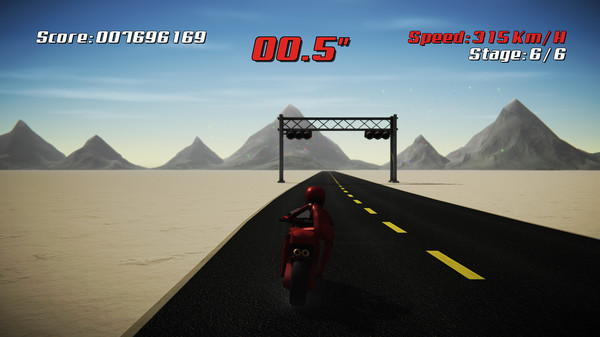 Игра Super Night Riders, скриншот