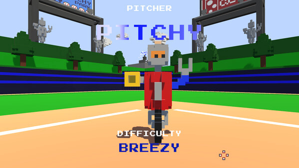 Игра Super Psycho Baseball, скриншот