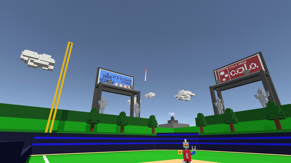 Игра Super Psycho Baseball, скриншот