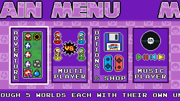 Игра Super Puzzle Blasters, скриншот